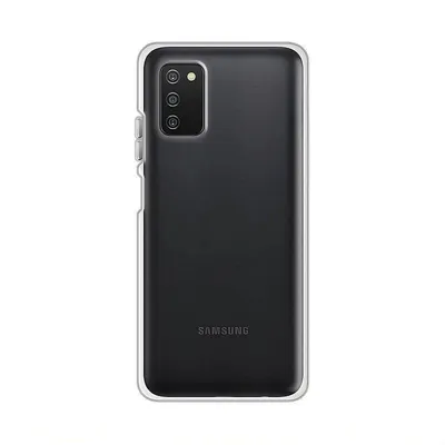 Handyhülle Max Power Digital Transparent Silikon Ultra Slim Stoßfest für Samsung Galaxy A03s