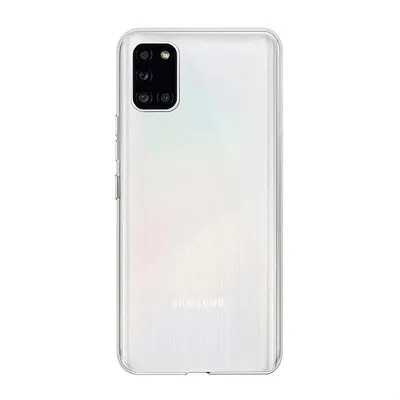 Handyhülle Max Power Digital Transparent Silikon Ultra Slim Stoßfest für Samsung Galaxy A31