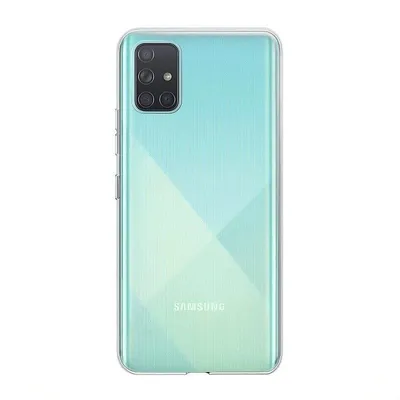 Handyhülle Max Power Digital Transparent Silikon Ultra Slim Stoßfest für Samsung Galaxy A51 4G / M40s