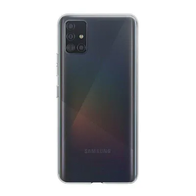 Handyhülle Max Power Digital Transparent Silikon Stoßfest Ultra Slim für Samsung Galaxy A71 5G