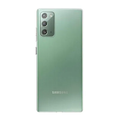 Handyhülle Max Power Digital Transparent Silikon Ultra Slim Stoßfest für Samsung Galaxy Note 20