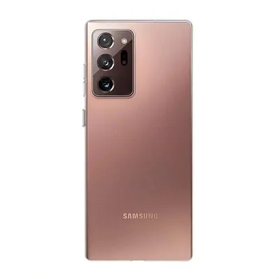 Handyhülle Max Power Digital Transparent Silikon Ultra Slim Stoßfest für Samsung Galaxy Note 20 Ultra