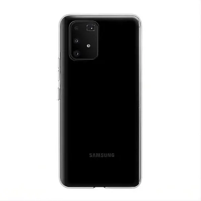 Handyhülle Max Power Digital Transparent Silikon Stoßfest Ultradünn für Samsung Galaxy S10 Lite