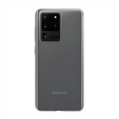 Handyhülle Max Power Digital Transparent Silikon Ultra Slim Stoßfest für Samsung Galaxy S20 Ultra
