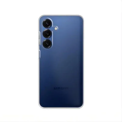 Handyhülle Max Power Digital Transparent Silikon Stoßfest Ultradünn für Samsung Galaxy S25