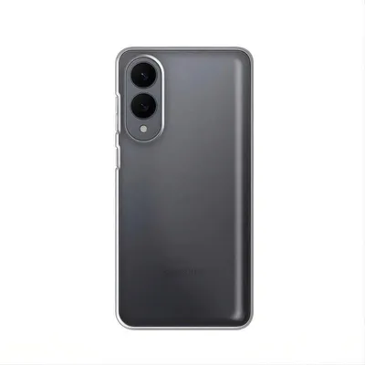 Handyhülle Max Power Digital Transparent Silikon Ultra Slim Stoßfest für Samsung Galaxy S25 Edge