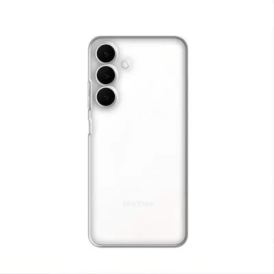 Handyhülle Max Power Digital Transparent Silikon Ultra Slim Stoßfest für Samsung Galaxy S25 FE
