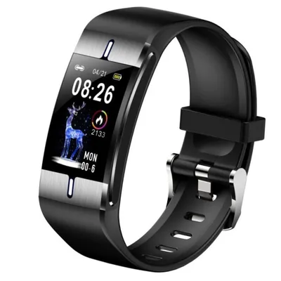 Aktivitätsarmband Maxcom FW34 Bluetooth TFT Silber 10 Tage Herzfrequenzmesser