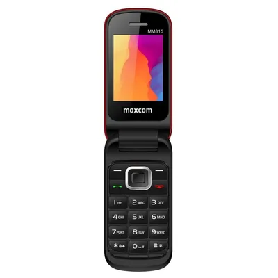 Mobiltelefon Maxcom Comfort MM815L Klapphandy Dual SIM 2,4" Rot