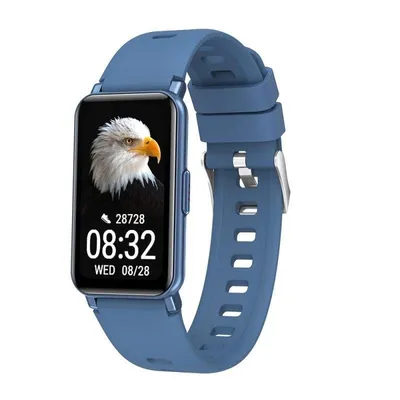 MaxCom FW53 Nitro Blue GPS 1,45" Touchscreen Blau Einheitsgröße IP68 SpO2 Puls Schlaf Blutdruck