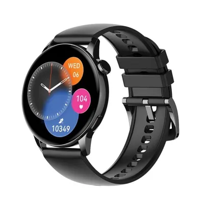 Maxcom FW58 Vanad Pro Bluetooth GPS 46mm AMOLED Schwarz Einheitsgröße IP68 SpO2 Puls Schlaf