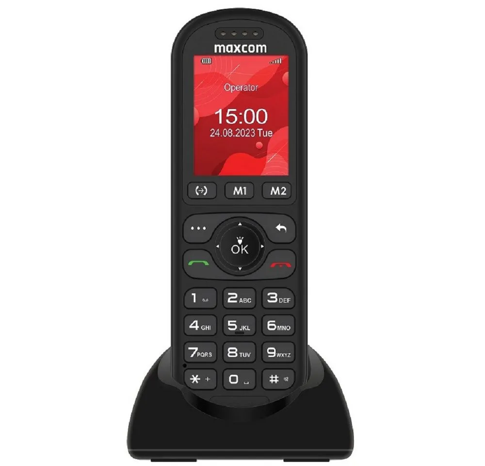 Maxcom Maxcom Comfort MM39D 4G Telefon großer Display einfache Bedienung Festnetztelefon