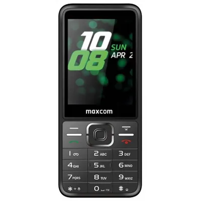 Maxcom Classic MM244 Telefon Schwarz Gratis