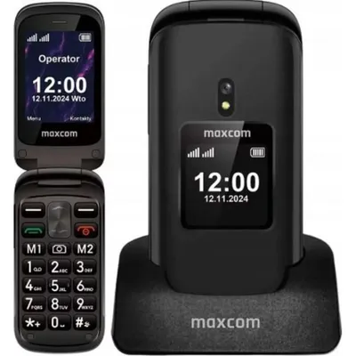 Maxcom Comfort MM834 4G Bluetooth LTE 128MB Schwarz