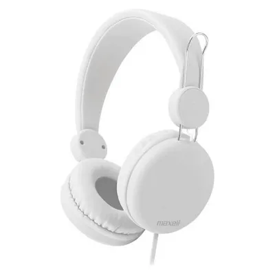 Maxell Spectrum Headset Kopfhörer 3,5 mm Anschluss Weiss