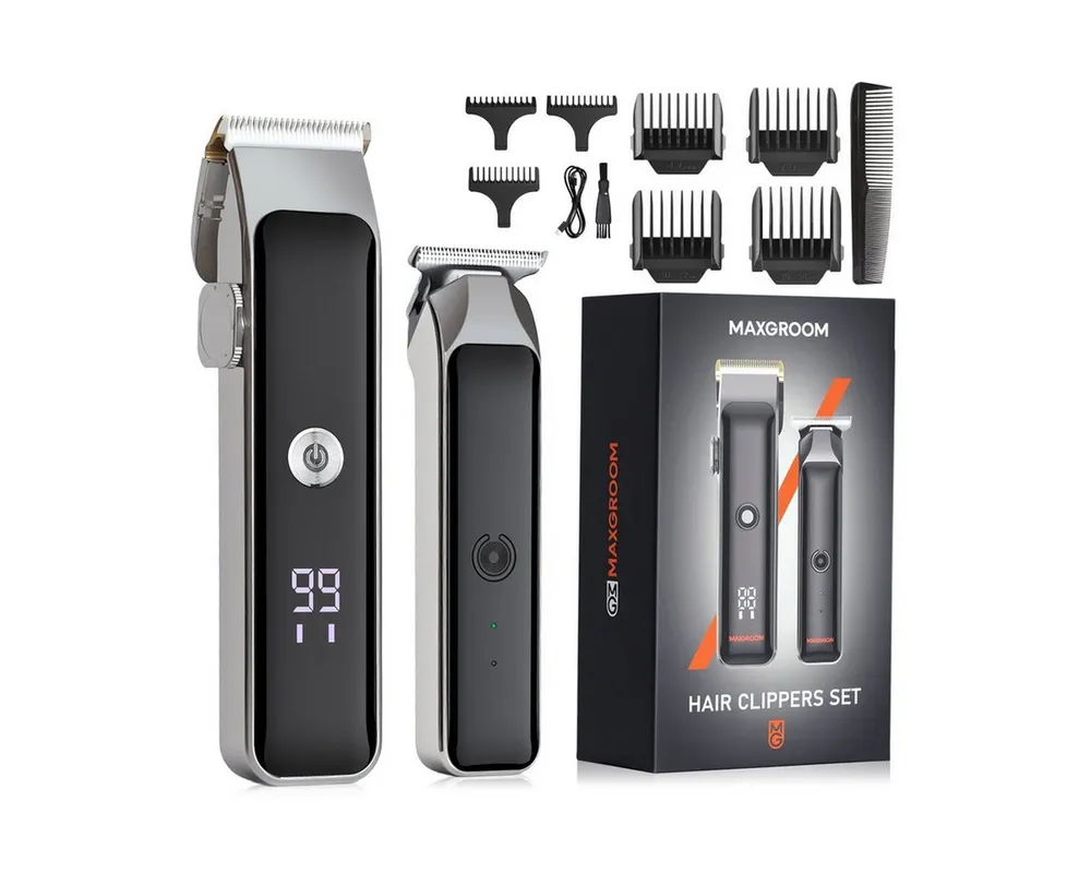 MAXGROOM Haar- und Bartschneider MaxGroom ZC-F608 Haarschneider mit Trimmer
