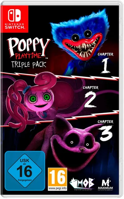 Poppy Playtime Triple Pack Nintendo Switch