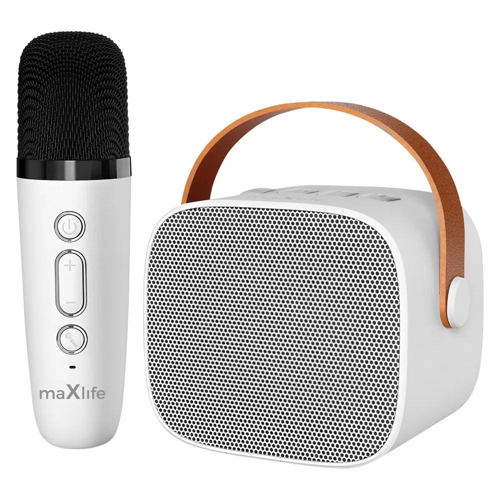Maxlife Bluetooth Karaoke Lautsprecher MXKS-100 weiss