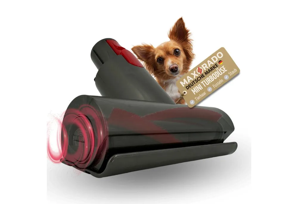 Maxorado Mini-Turbodüse Mini Turbodüse für Dyson V7 V8 V11 V15 Turbinendüse Polsterdüse Milben, Zubehör für Dyson V7, Dyson V8, Dyson V10, Dyson V11, Dyson V15, (1-tlg), Turbobürste Aufsatz Milbenbürste Sofa Bett Auto