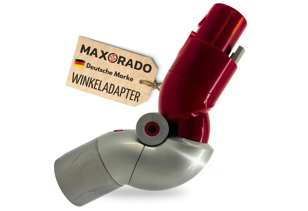 Maxorado Staubsauger-Verlängerungsrohr Winkeladapter Winkel Aufsatz für Dyson V7 V8 V10 V11 V15 Staubsauger, Zubehör für Akkustaubsauger Stabstaubsauger Stilstaubsauger, Biegeadapter Zubehör Ersatzteil Rohr