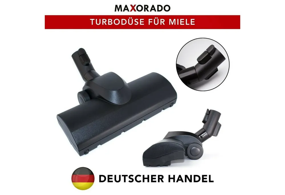 Maxorado Turbodüse Turbodüse für Miele Staubsauger S8 STB305-3 Düse Zubehör Turbobürste, (1-tlg), Bodendüse Ersatzteile Staubsaugerbürste Fuß