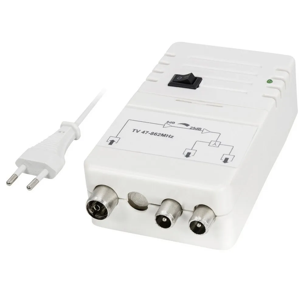 Maxtrack Maxtrack FP8ARL Mehrbereichsverstärker TV, FM, DAB+ 25 dB Leistungsverstärker