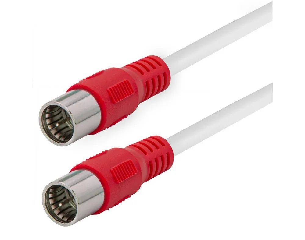 Maxtrack TV-Kabel, F-Stecker, gemäß Vodafone Spezifikation VF TS 5001, Hochleistungsübertragung, Quick F-Stecker (150 cm), Quick F-Stecker