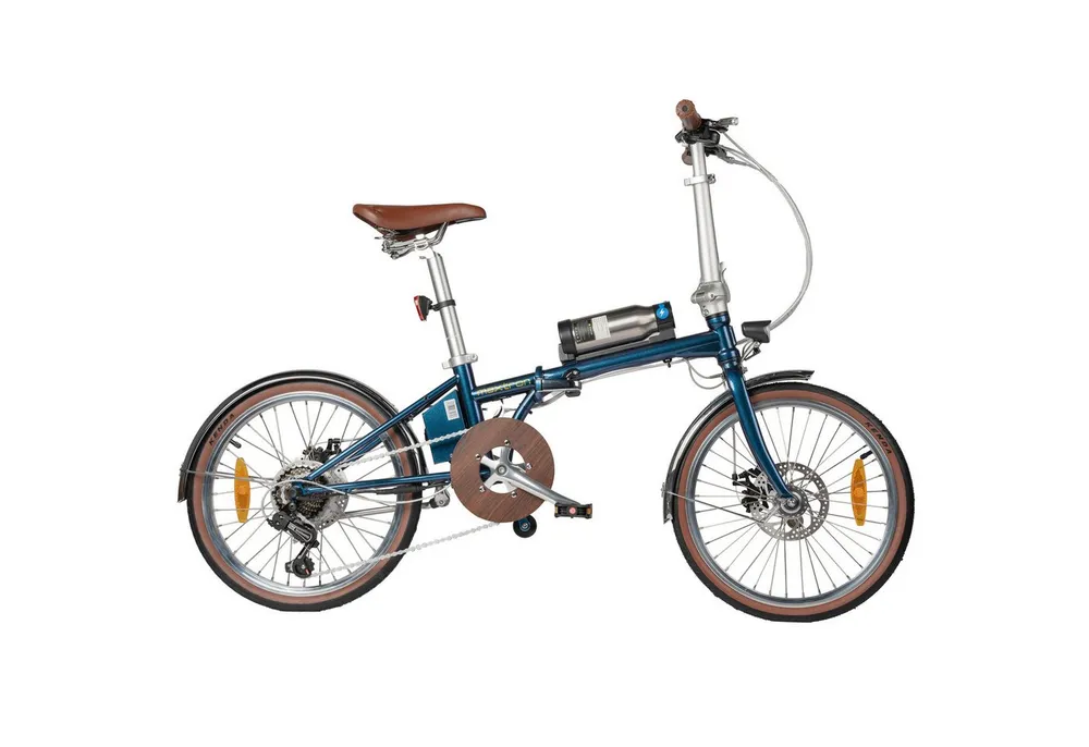 Maxtron E-Bike Cityrad Smart 20, Klapprad, 3 Gang Shimano Tourney Schaltwerk, Kettenschaltung, Heckmotor, 187 Wh, Kompakt und platzsparend für Alltag