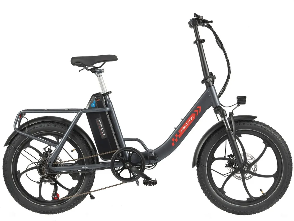 Maxtron E-Bike Klapprad Maxtron MULE Klapprad, 7 Gang Shimano ALTUS Schaltwerk, Kettenschaltung, 960 Wh, (Packung), Stadt & Abenteuer: 20" Fatbike mit XXL 20Ah Akku.