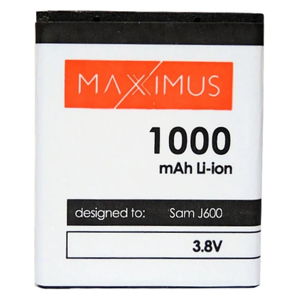 Maxximus Samsung J600 Akku 1000 mAh Li-Ion AB483640BU
