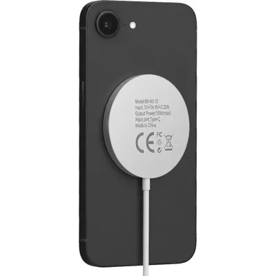 Drahtloser Ladegerät Mayaxess MS-VIRT-16E MagSafe 15W Aluminium Weiß
