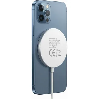 Kabelloses Ladegerät Mayaxess MS-VIRT-13X MagSafe 15W Aluminium Weiß