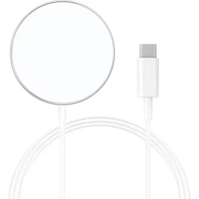 Kabelloses Ladegerät Mayaxess MS-VIRT-15X MagSafe 15W Aluminium Weiß