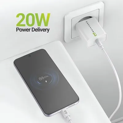 Mayaxess 20W Schnellladegerät mit USB-C Kabel