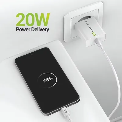 Mayaxess 20W Schnellladegerät mit USB-C Kabel 1m