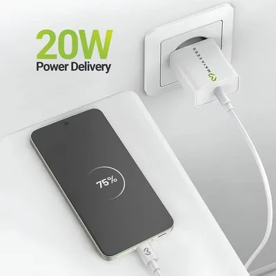 Schnellladegerät USB 20W Mayaxess SEK-VIRT-A36 Weiß