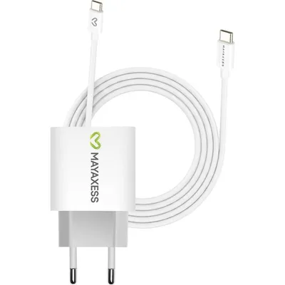 Schnellladegerät USB-C 20W Mayaxess SEK-VIRT-FOLD6 mit Kabel