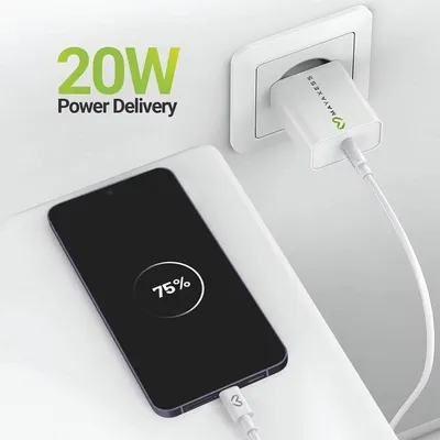 Schnelllader Mayaxess SEK-VIRT-S24P 20W USB-A mit USB-C-Kabel