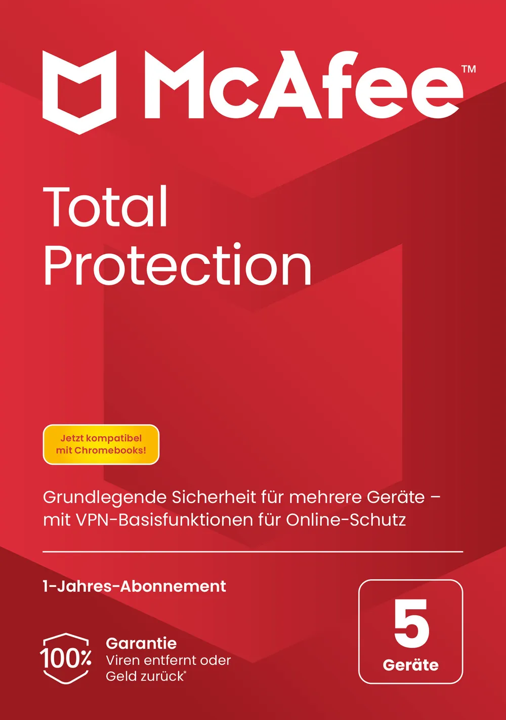Total Protection, 5 Geräte, 1-Jahres-Abonnement