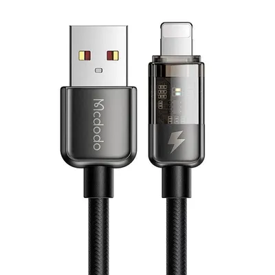 USB-zu-Lightning-Kabel Mcdodo CA-3140 12W 1,2m Schwarz
