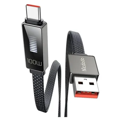 Mcdodo Cable CA-4980 USB to USB-C with display 1.2m (black)