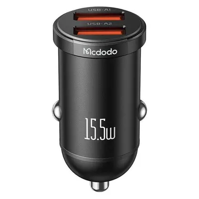 Mcdodo CC-2950 car charger, 2x USB, 15.5W