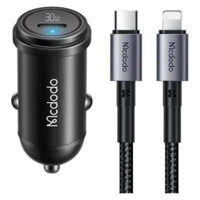 Mcdodo Autoladegerät mit Ladekabel USB-C auf Lighting