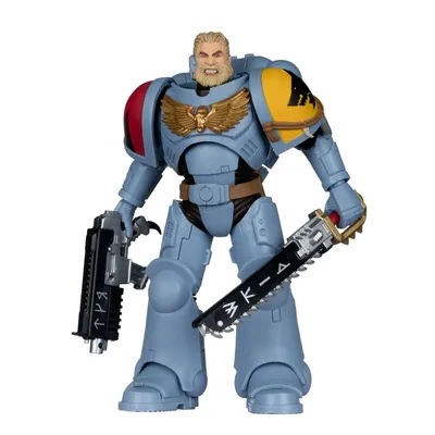 Actionfigur McFarlane Grey Hunter Space Wolves Warhammer 40 000 18 cm