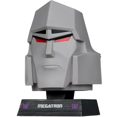 Büste Replik Transformers McFarlane Megatron Maßstab 1:3 Handbemalt