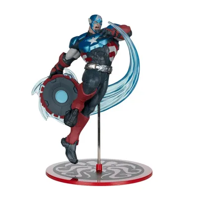 Actionfigur McFarlane Captain America Marvel Rivals 1/10 Premium