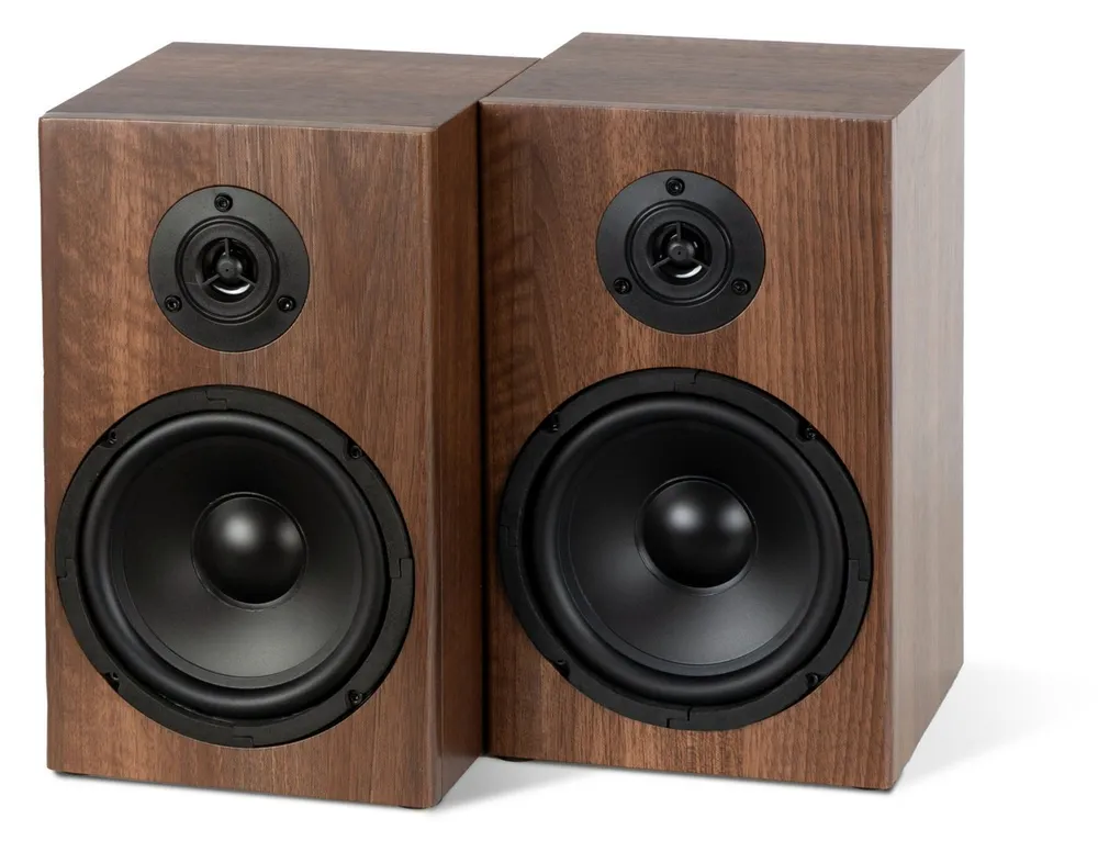 McGrey BSS-265 6,5" HiFi Lautsprecher - 2-Wege-System Regal-Lautsprecher (kein Netzwerkstandard, 80 W, HiFi-Boxen auch als Wandlautsprecher)