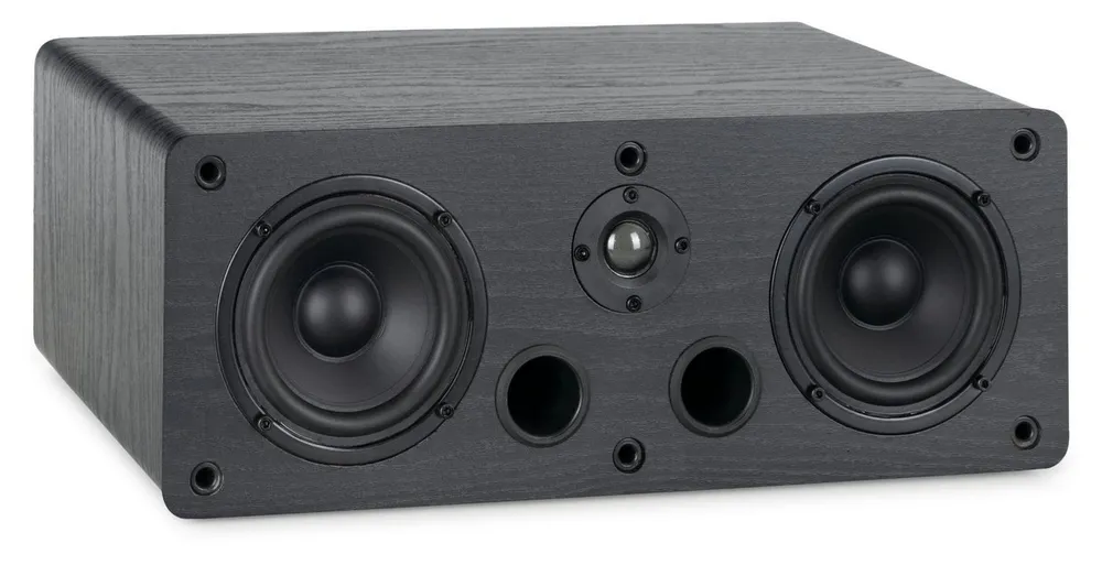 McGrey CS-440 2x 4" HiFi Center-Lautsprecher Regal-Lautsprecher (kein Netzwerkstandard, 40 W, Multifunktions Satelliten HiFi Box für Surround-System)