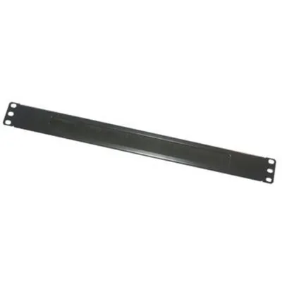 Kabeldurchführungsplatte mit Bürste MCL 9A/BS-01 1U Stahl Schwarz