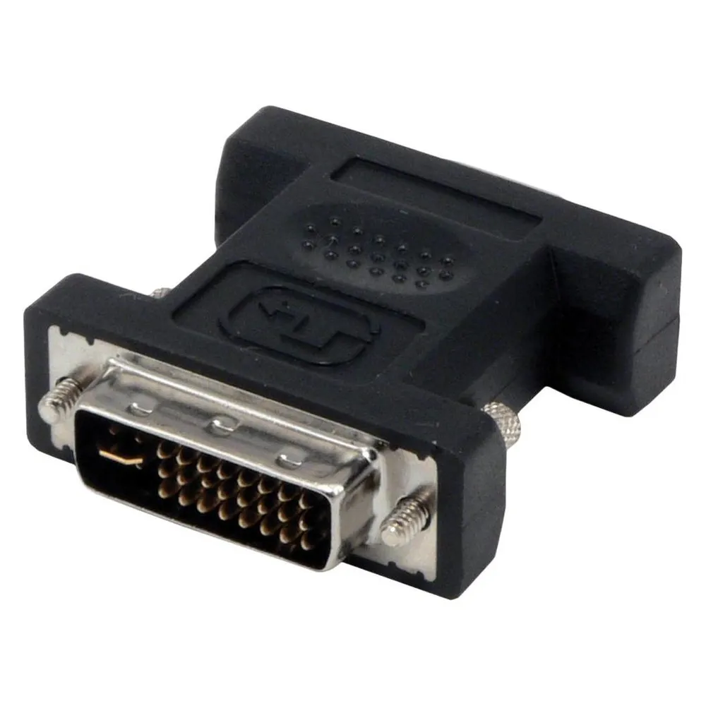 Adapter DVI-I Männlich zu VGA Weiblich Schwarz MCL
